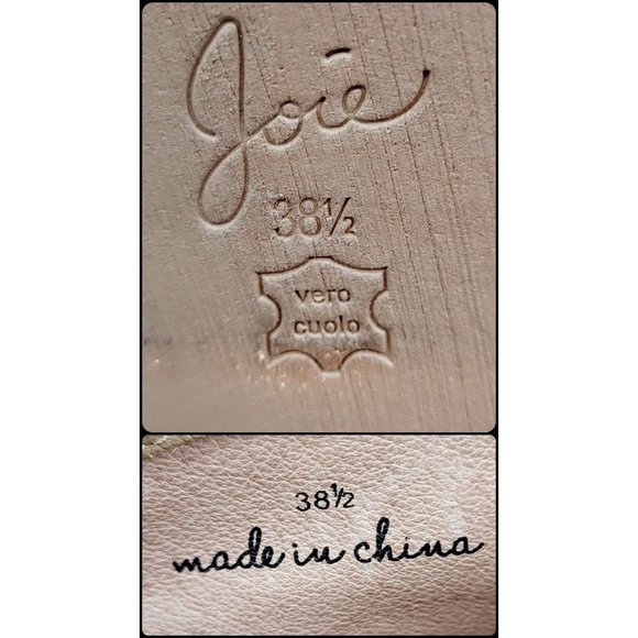 Joie Loren Fringe Suede Tan Ankle Boots - Picture 9 of 11